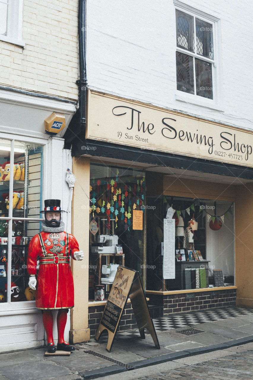 the sewing shop in sun street