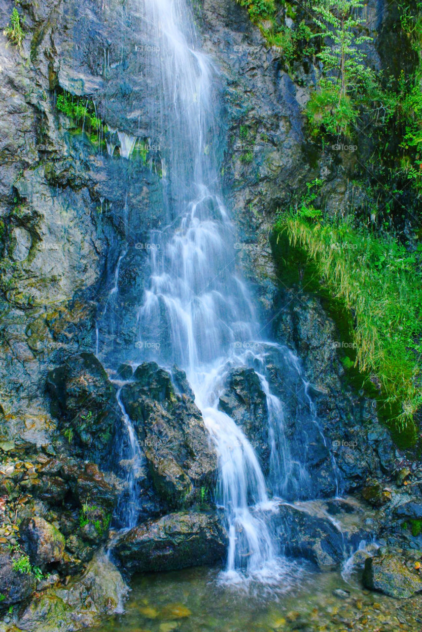 How beautiful this waterfall is