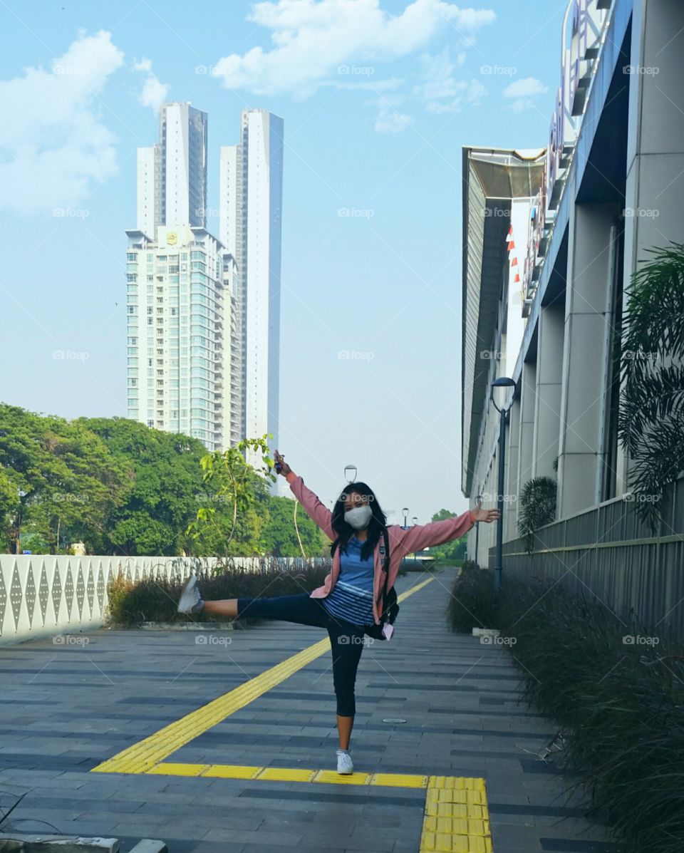 a smile behind your mask