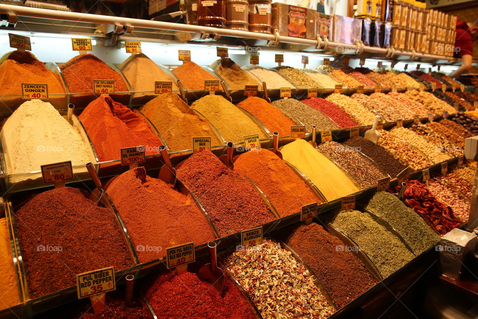 Spice Shop in Istanbul