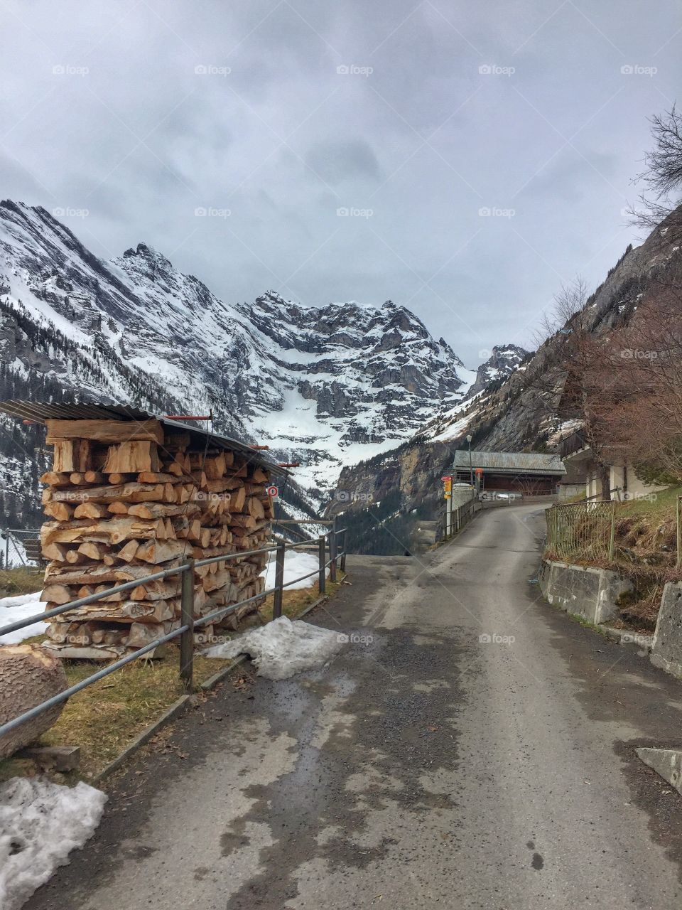 Swiss Mountain Road