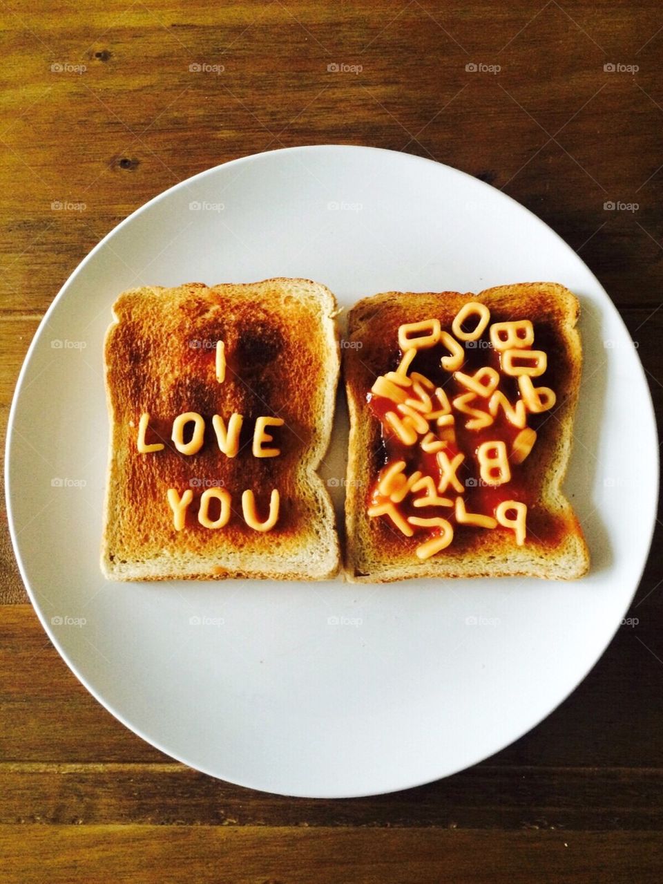 Breakfast in bed 