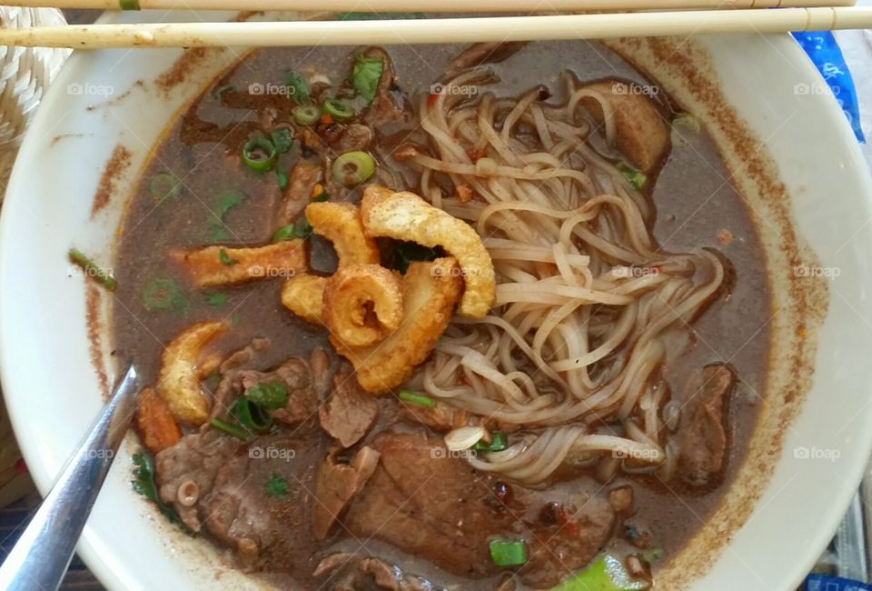 spicy boat noodle