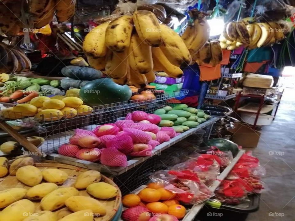 Fruit market..