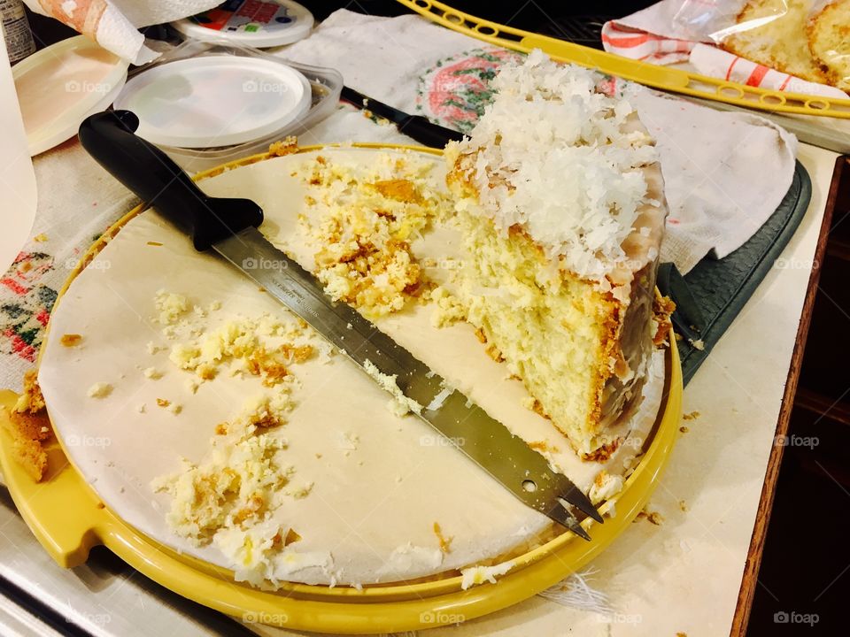 LemonCoconut ButterButt Pound Cake.