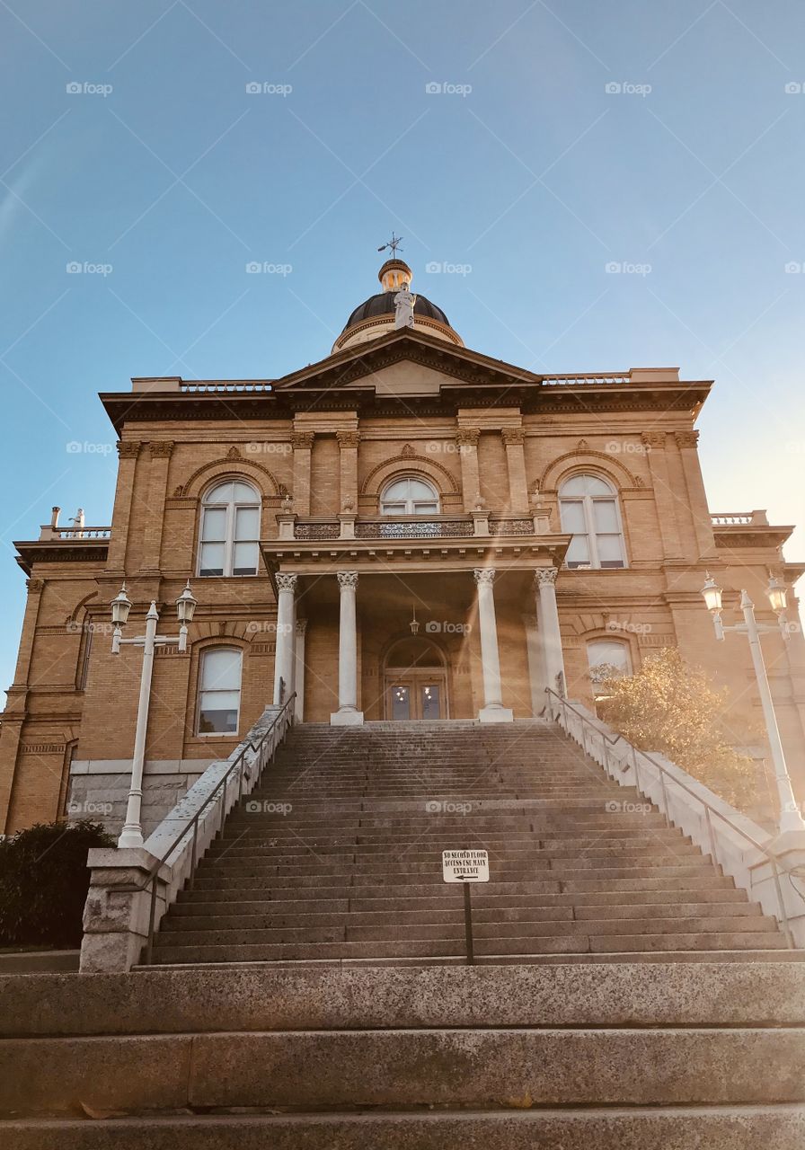 Historic Courthouse in Auburn California, USA 