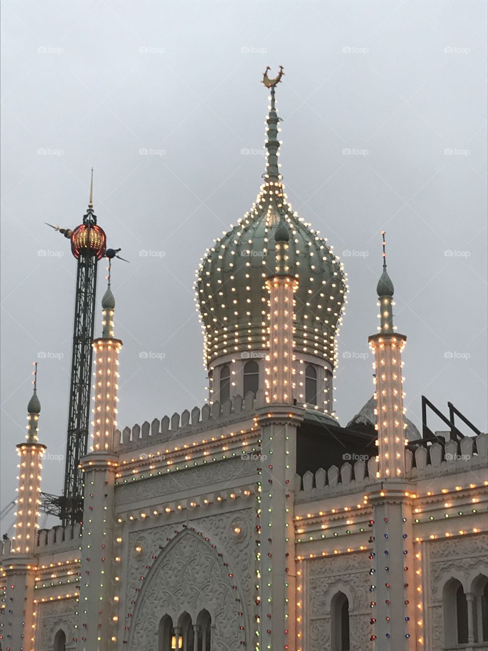 Copenhagen Denmark Tivoli Gardens