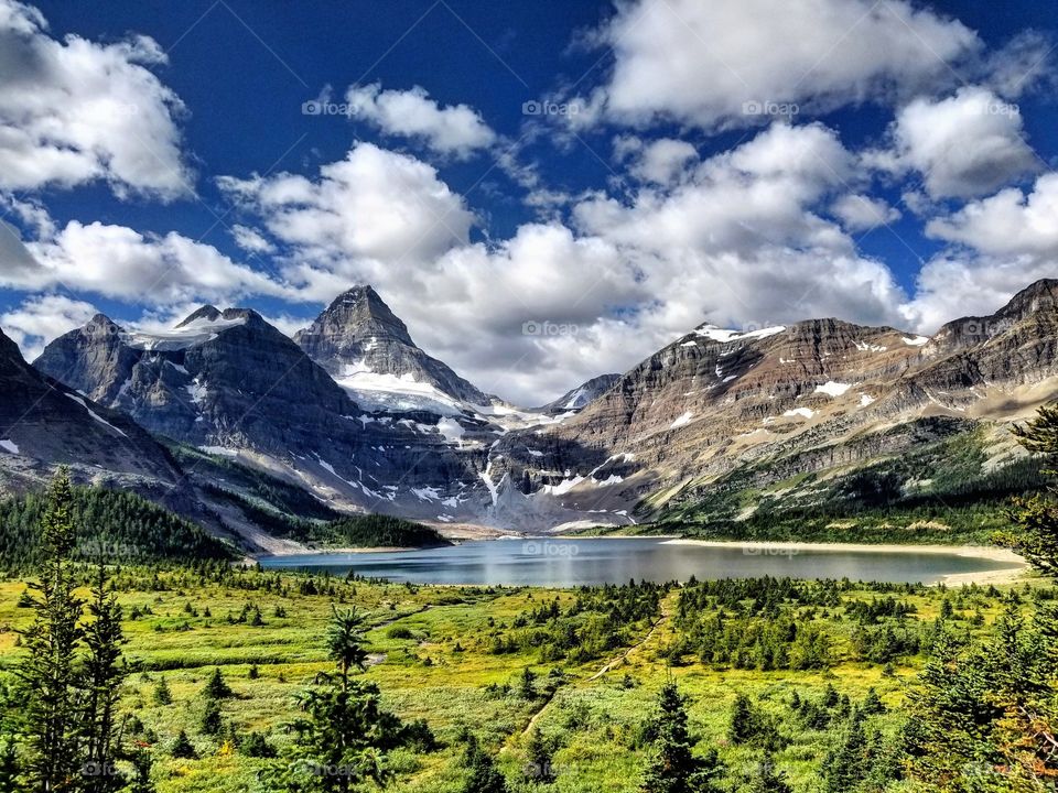 Mount Assiniboine  - Magog Lake