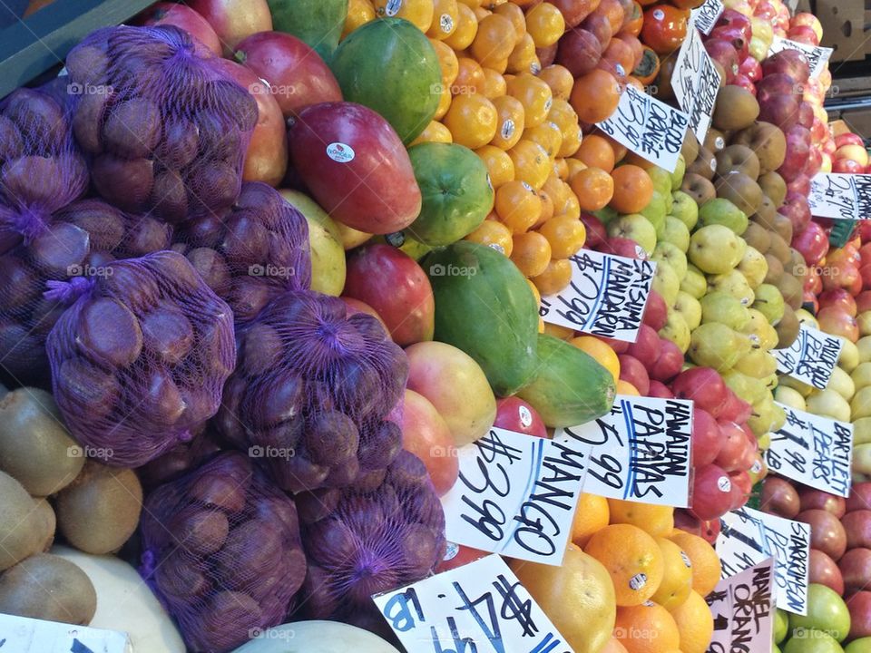 Pike place fruit
