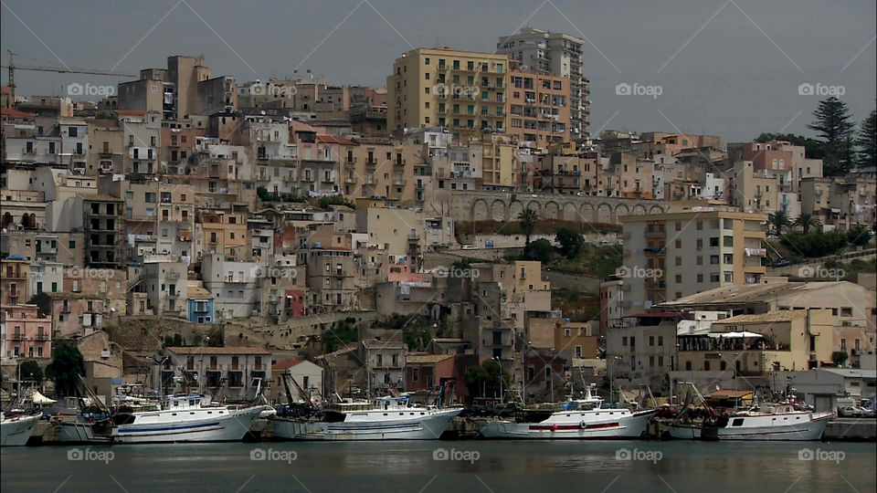 La città vista dalla nave