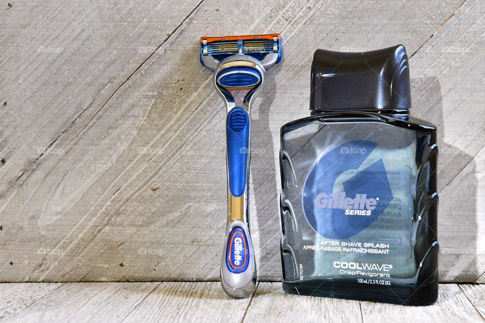 Gillette shaving