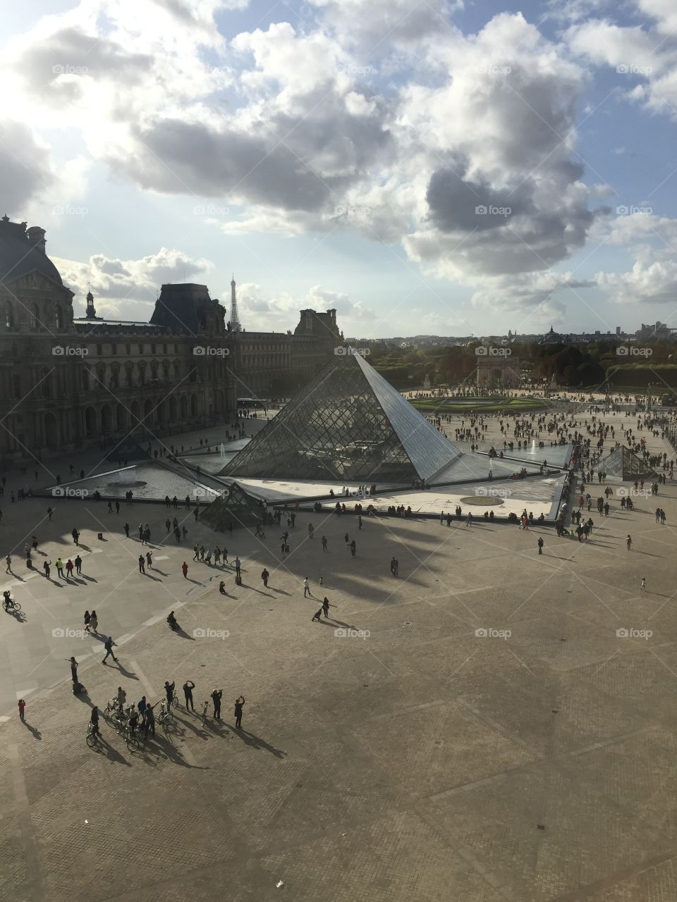 “louvre” at all the people. 