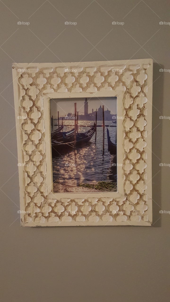 Pic of Gondolas in Venice Italy