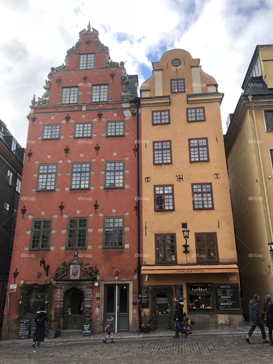 Old town Stockholm Sweden 