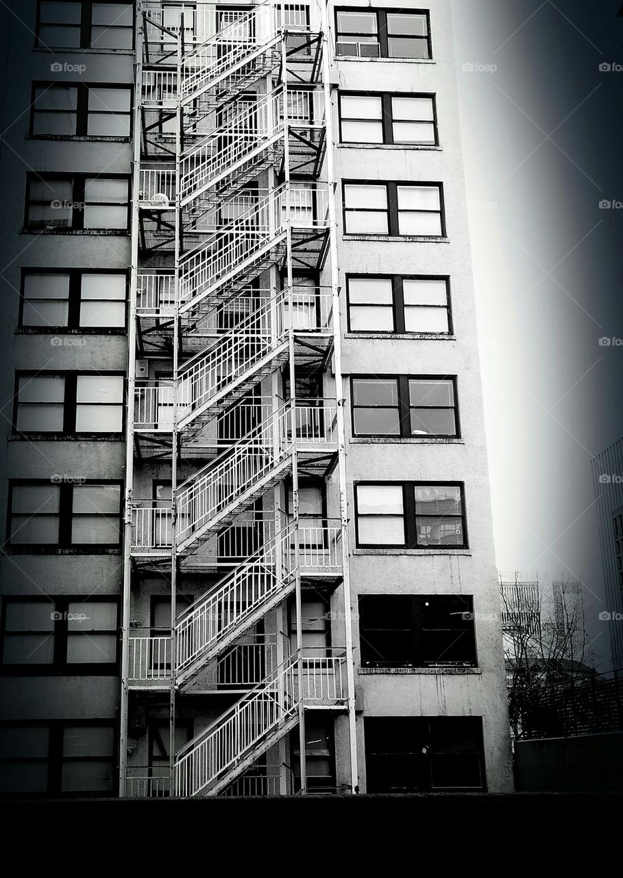 apartment stairs