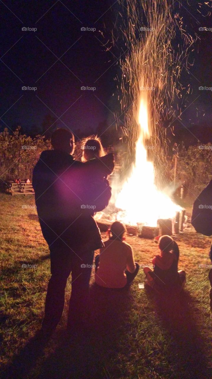 cool fall evening. fall fest, blue bell, pa