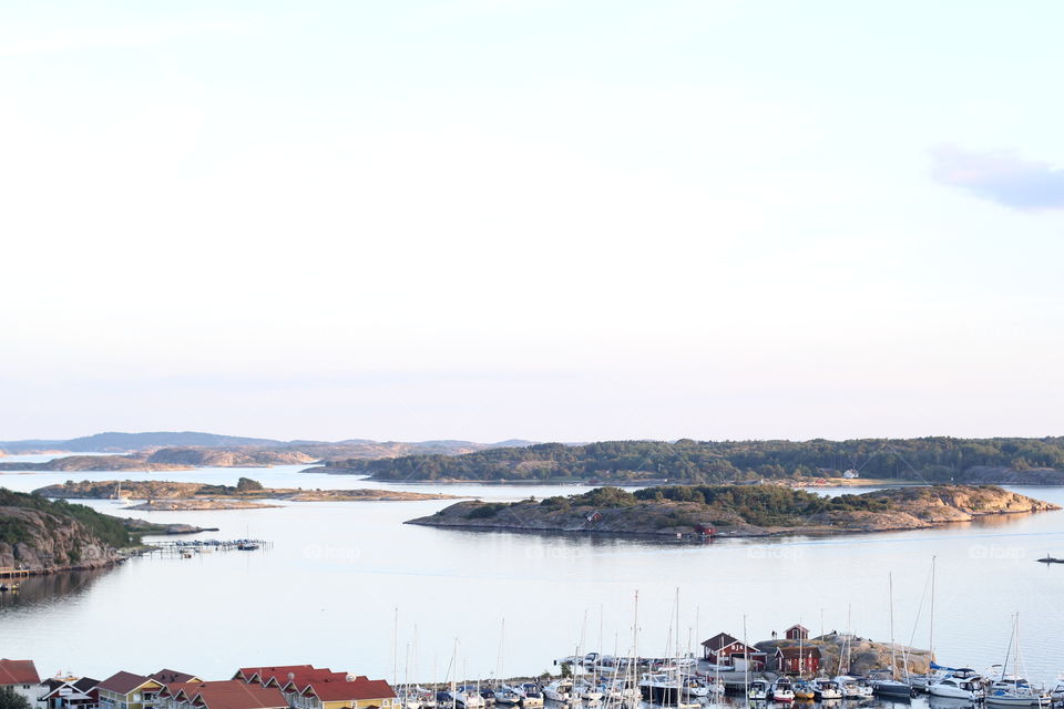 View of the swedish archipelago