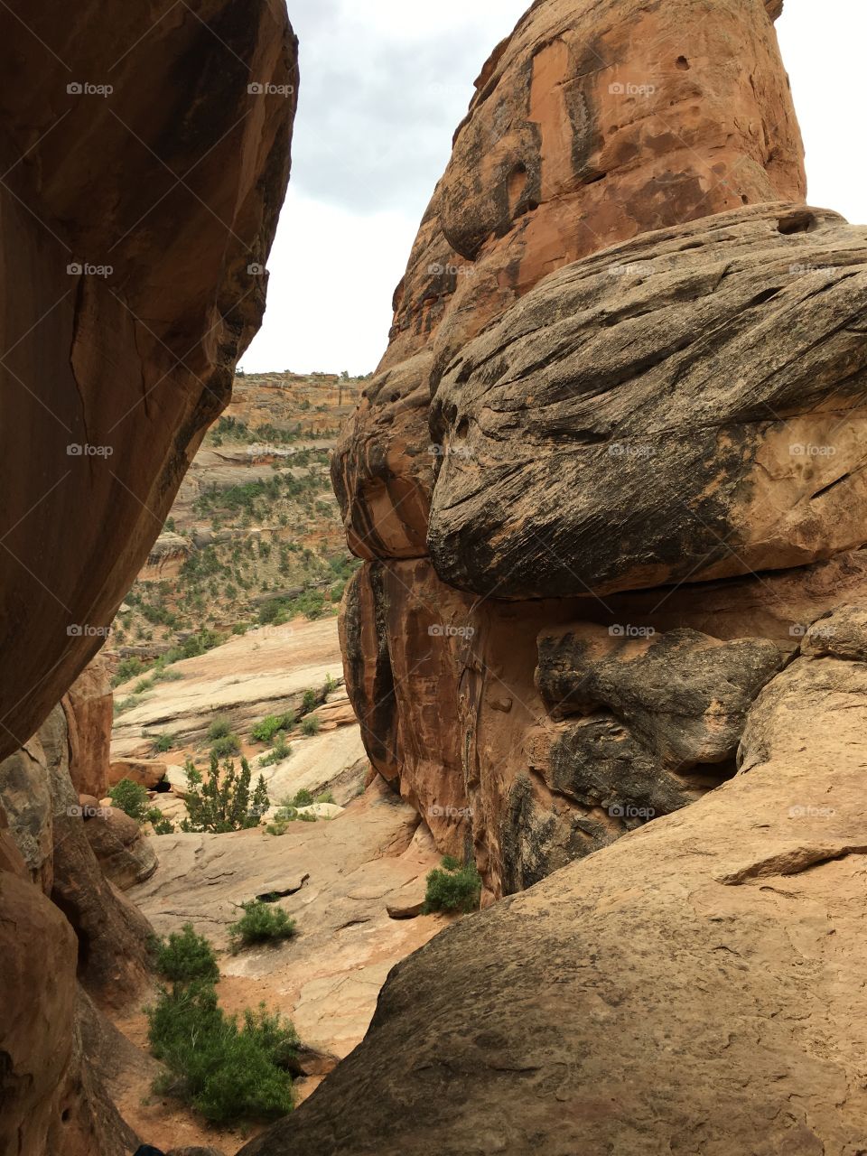 Views at top of Devils kitchen