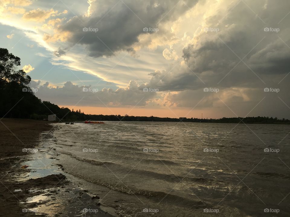 Water, Sunset, Beach, Dawn, Sun