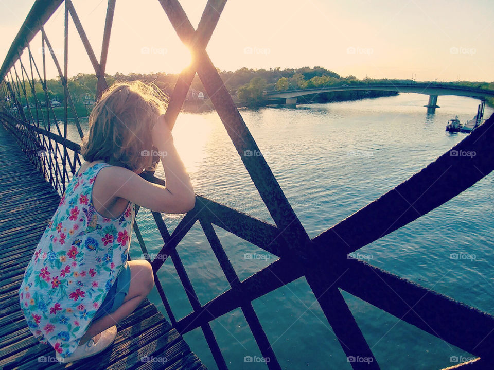 Looking out Ohio River