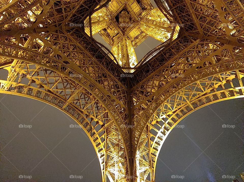 Eiffel Tower at night