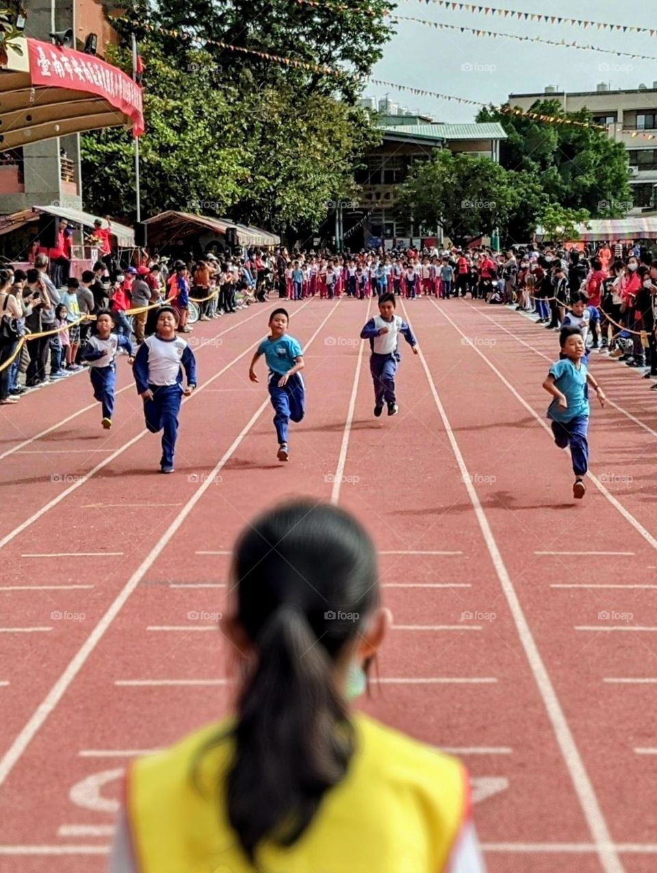 Elementary school sports day