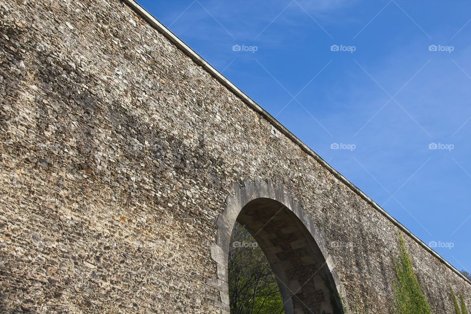 old building in the autumn