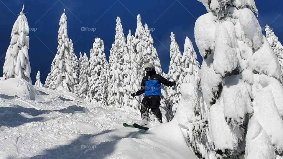 Skiing