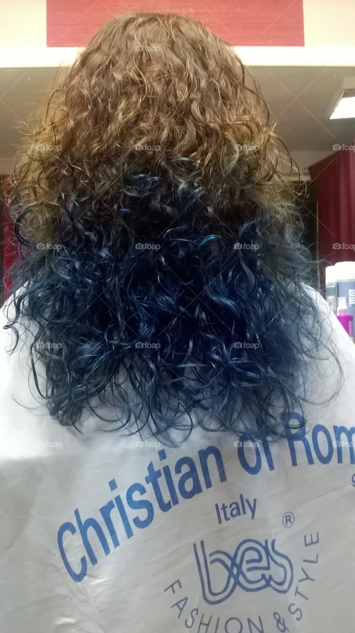 The color of a woman's hair can tell you a lot about her mental state. Blue is the craziest of all hair colors!