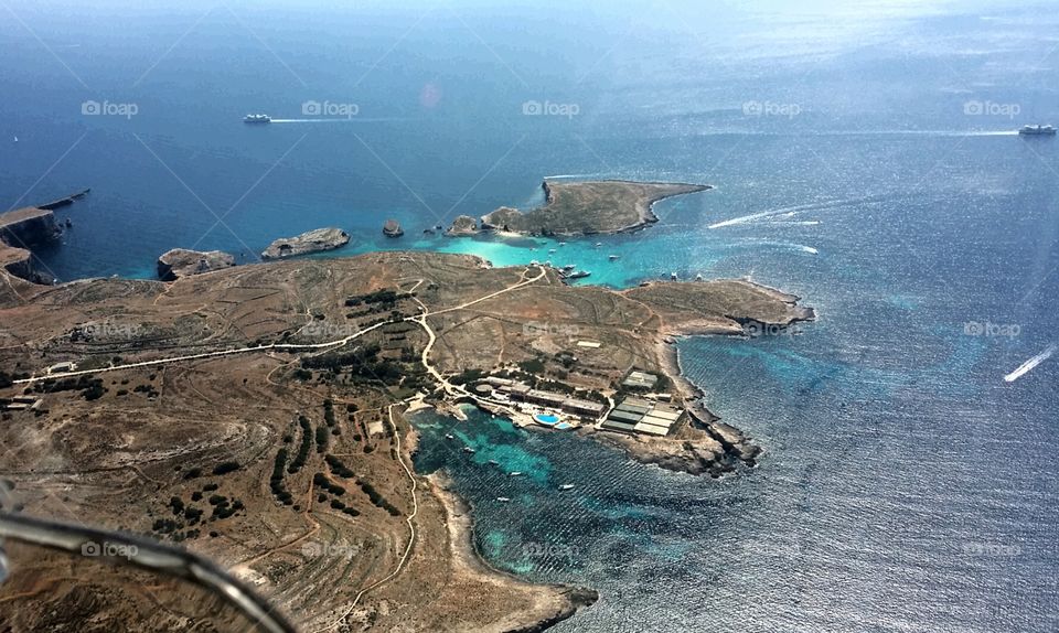 Malta aerial view