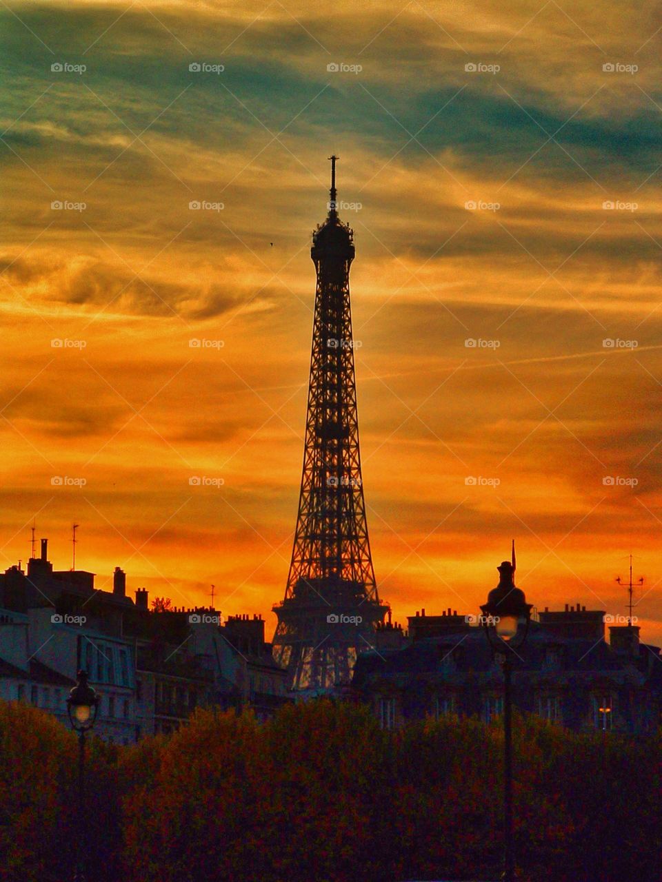Parisian Sunset