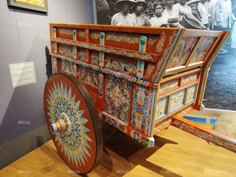 Carreta típica de Costa Rica