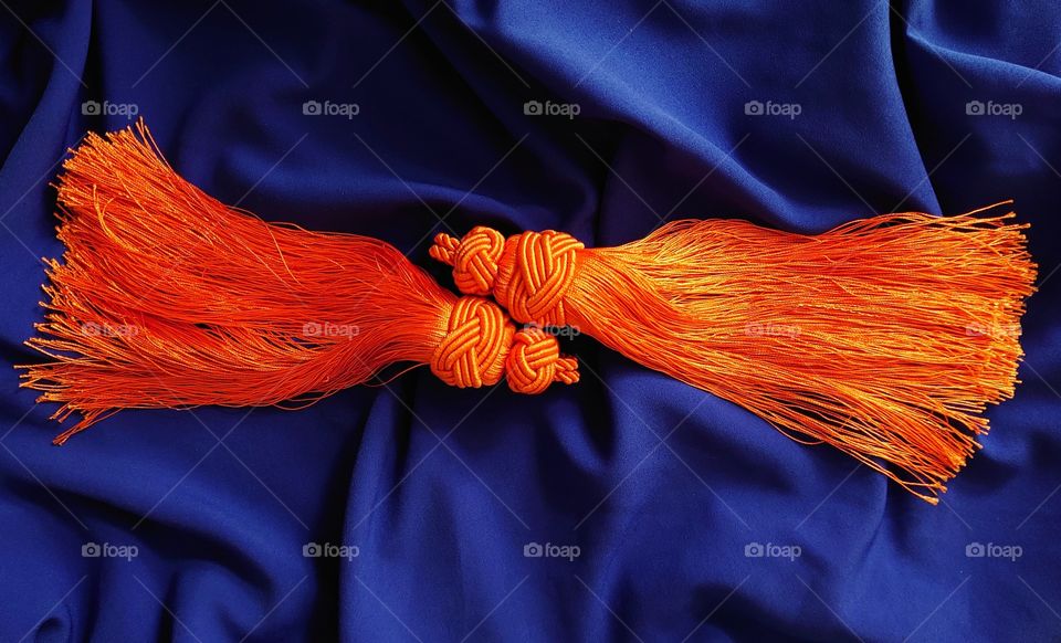 Silk Moroccan tassels