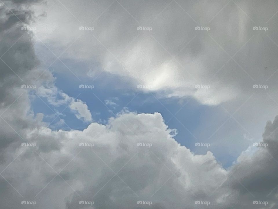 Clouds before a monsoon