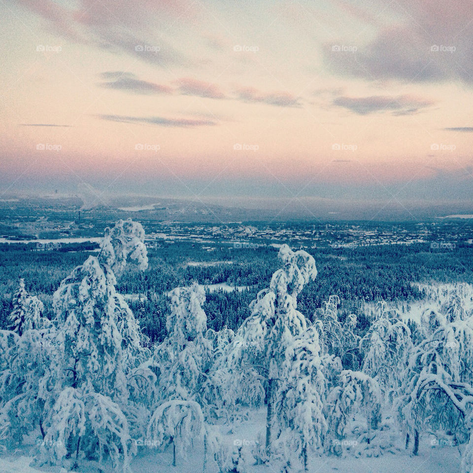 snow winter sweden cold by strompello