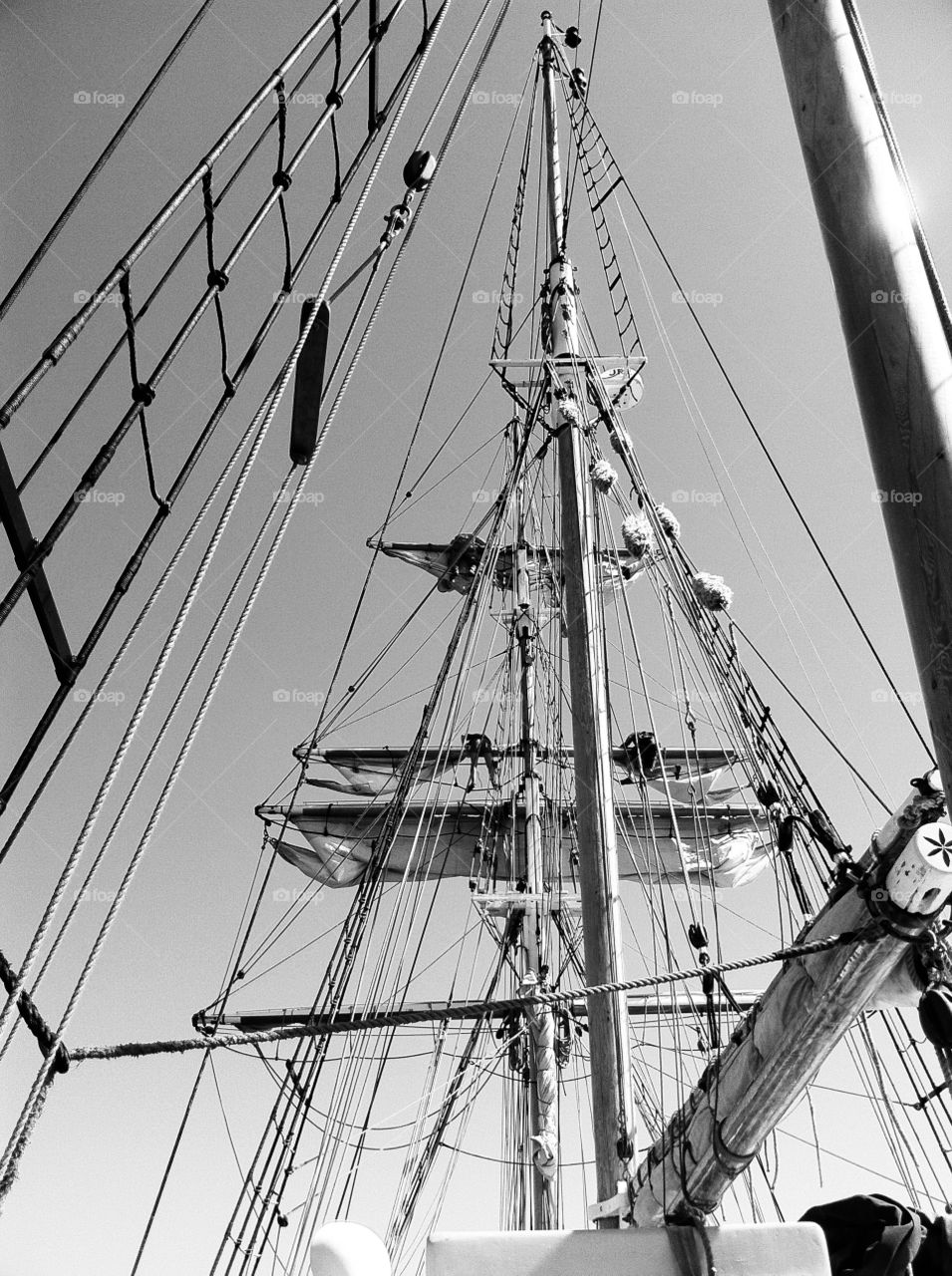 Sailing on a tall ship