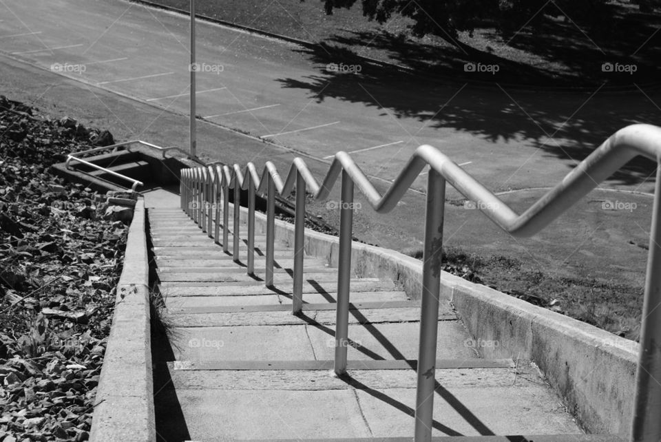 stair step handrails