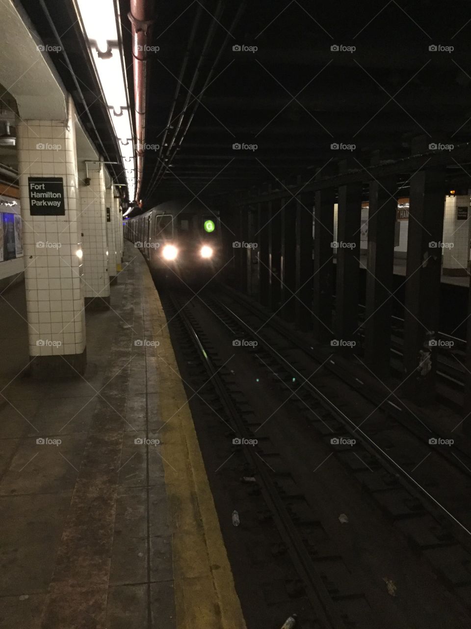 Here comes the G Train.