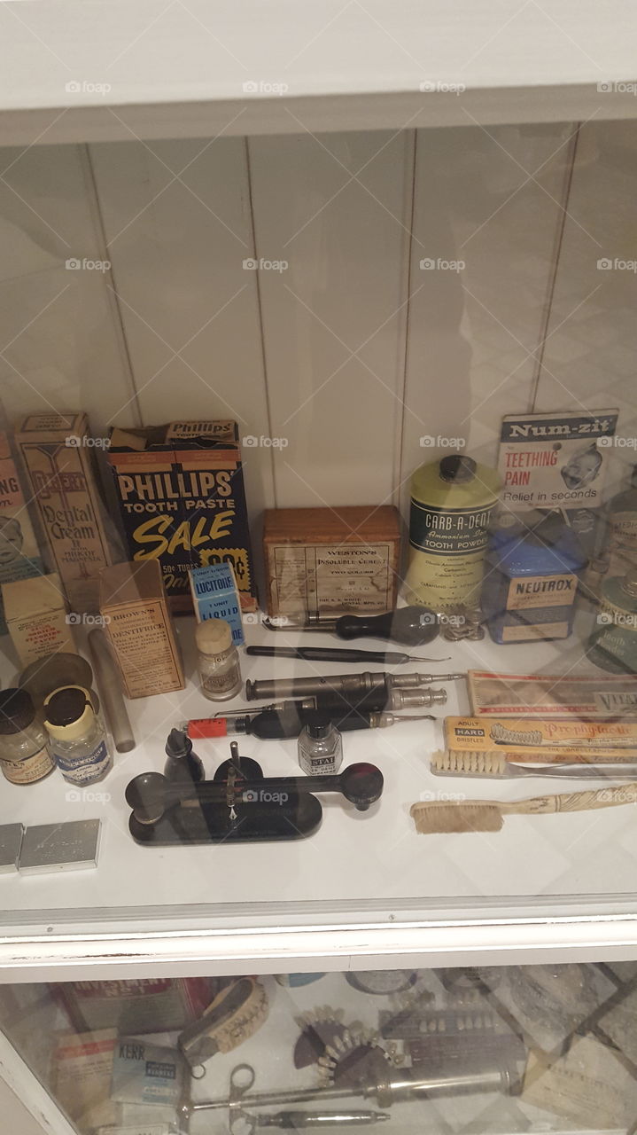 Vintage dental instruments & products