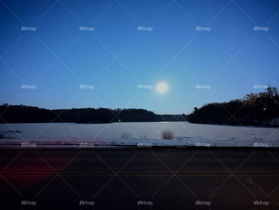 calm lake