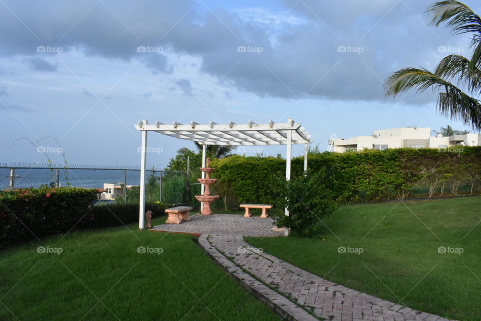Backyard gazebo - Puerto Rico 