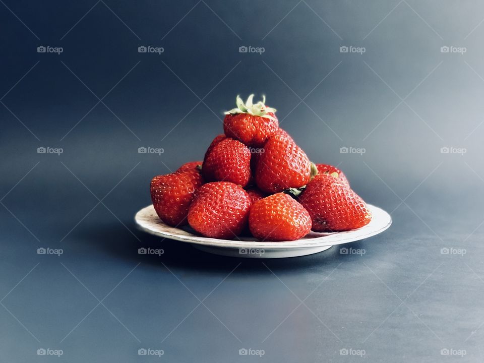 Fresh sweet strawberries 