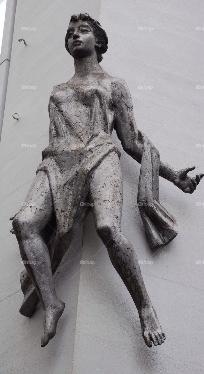 Erotic Woman Statue in Lucerne