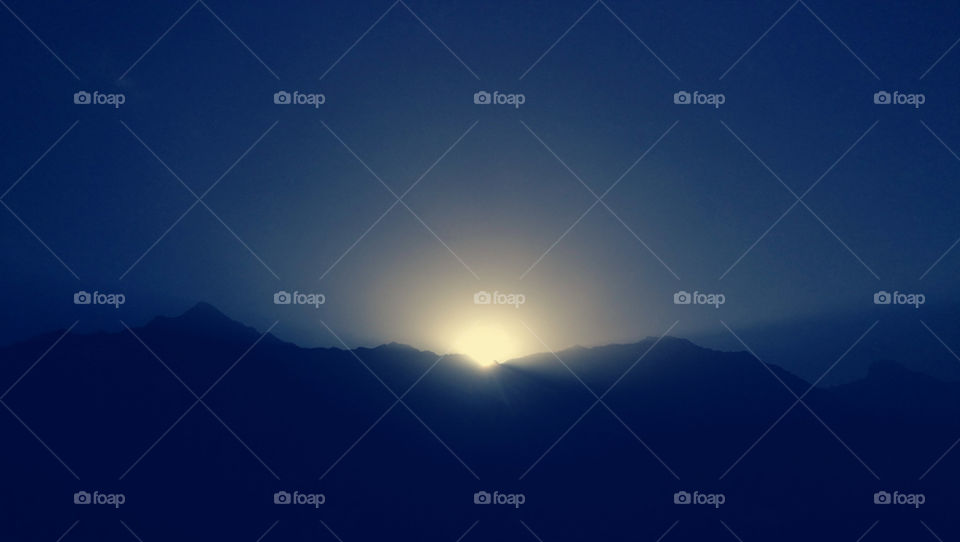 Trekking to triund, mcleodganj, himachal pradesh, india