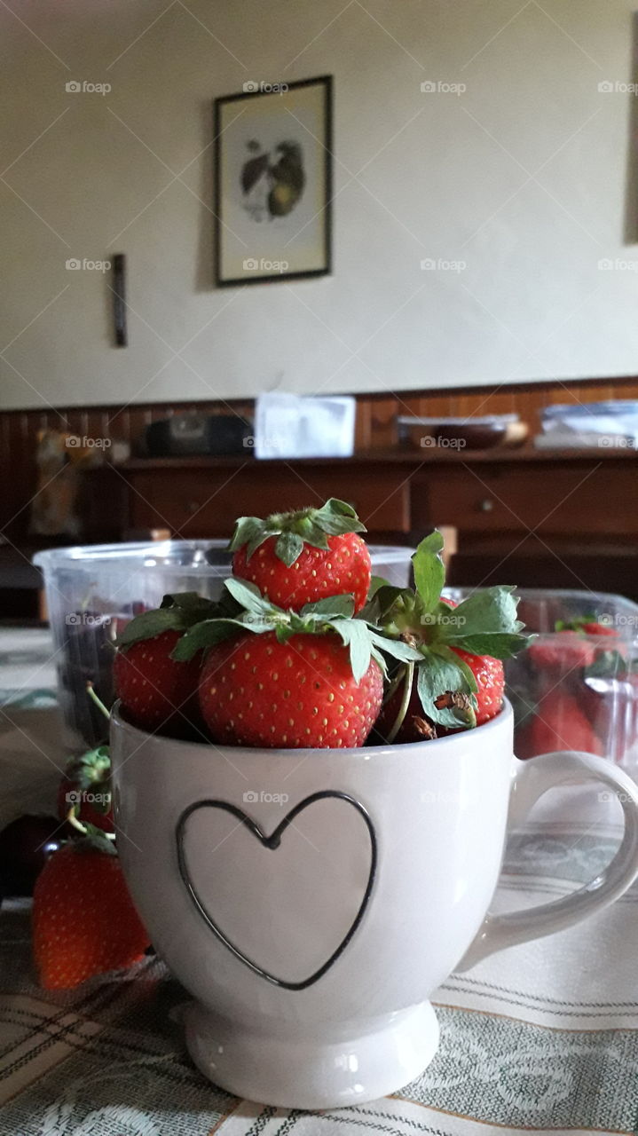 strawberries