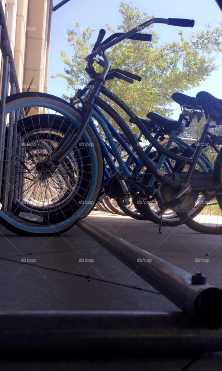 This old yet sturdy set of Bicycles, haven’t been used for a while. Being that the area has been abandoned due to the high volume use of Facebook, Instagram and SnapChat, bikes might be going extinct 