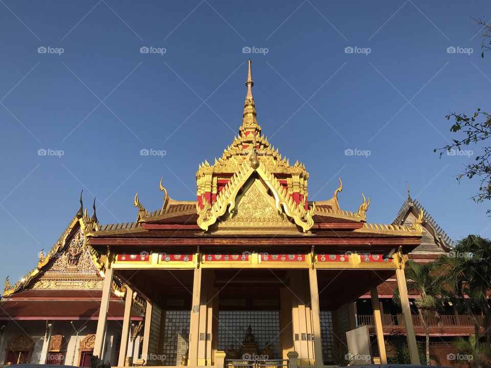Temple in Thailand , Buddha