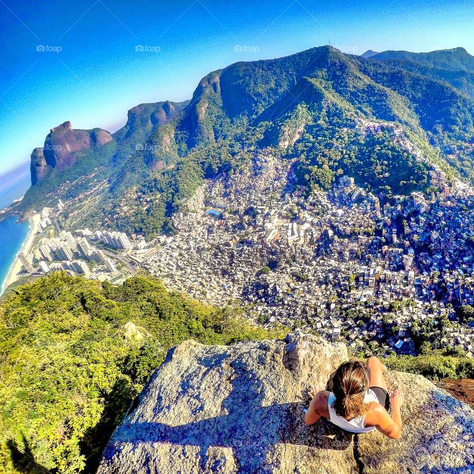 Morro Dois Irmãos. Morro Dois Irmãos, Vidigal - Rio de Janeiro 