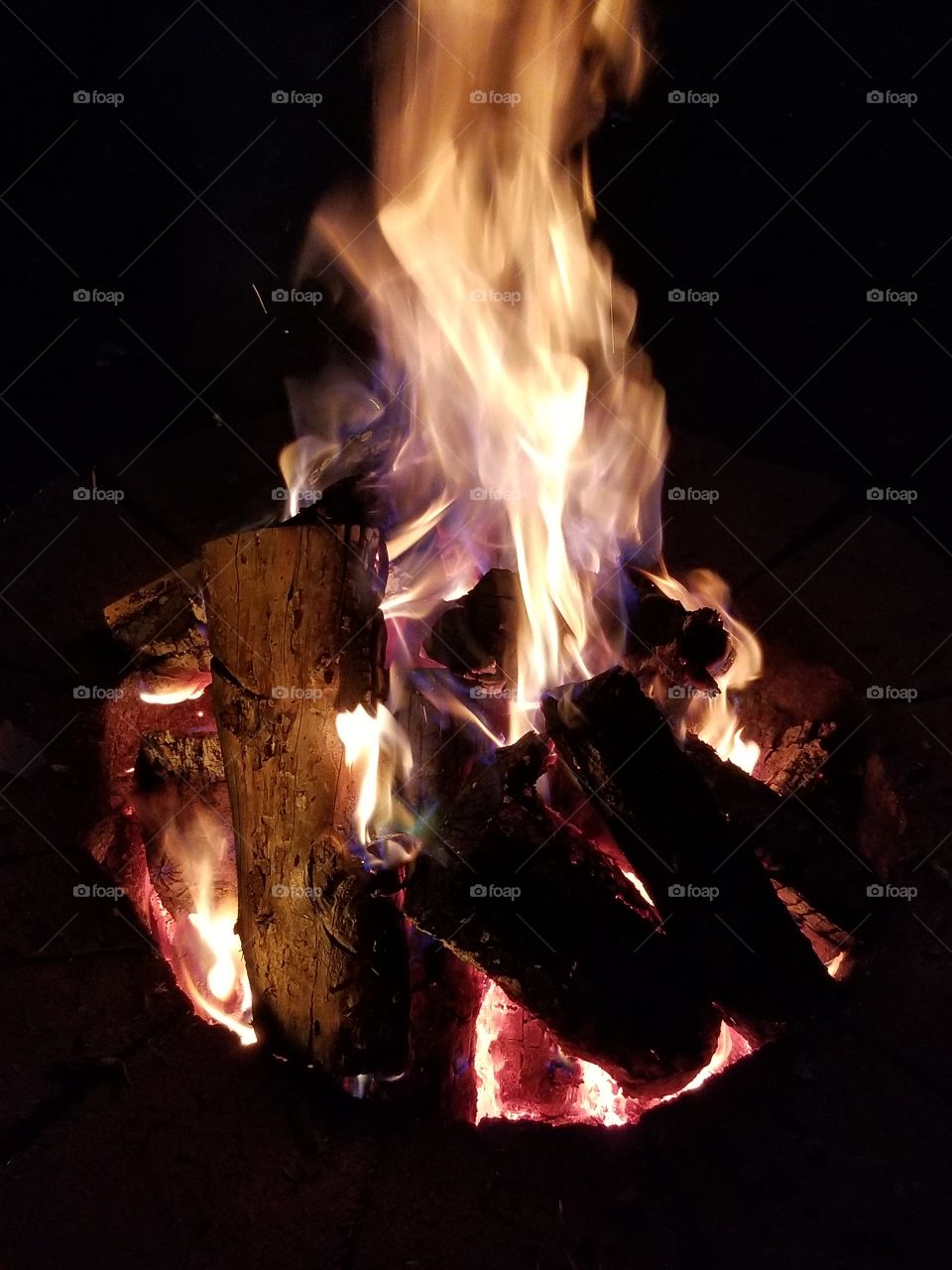 Firepit for a cold night