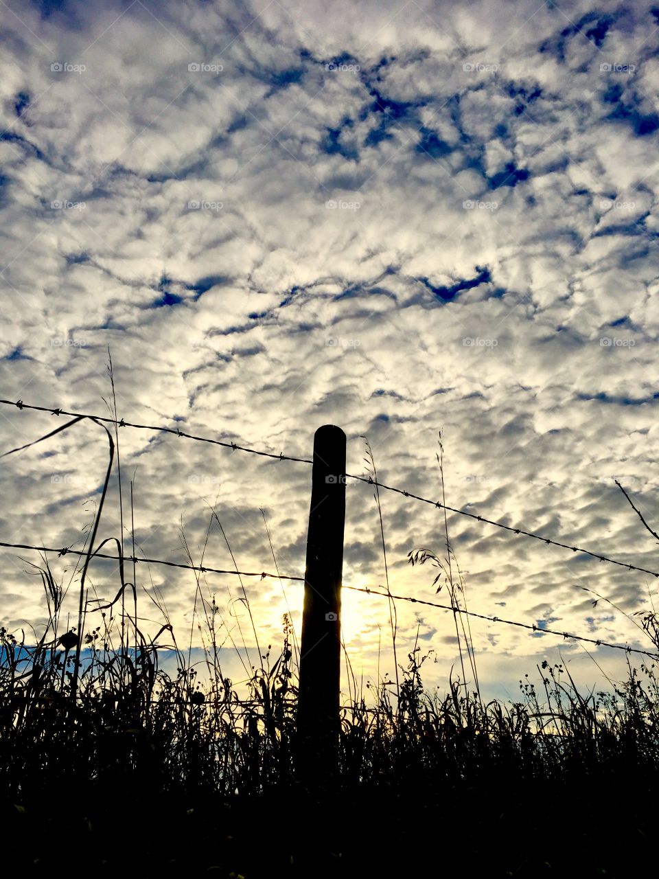 Crazy fall clouds 